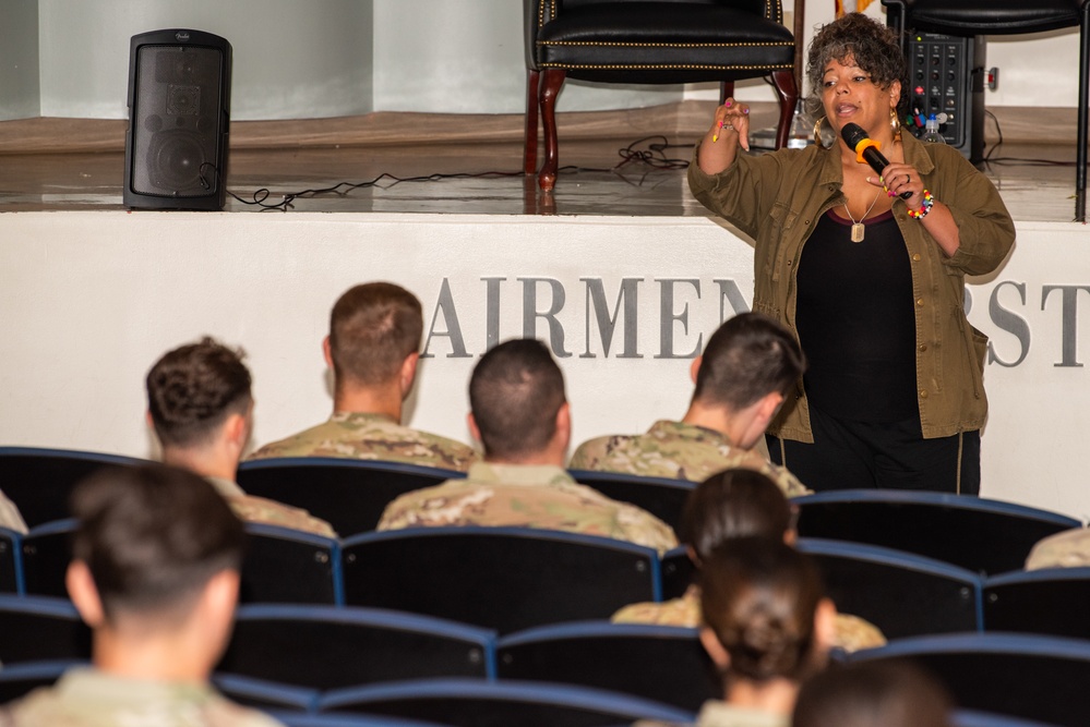 Travis brings ‘1 Degree of Separation’ program to base