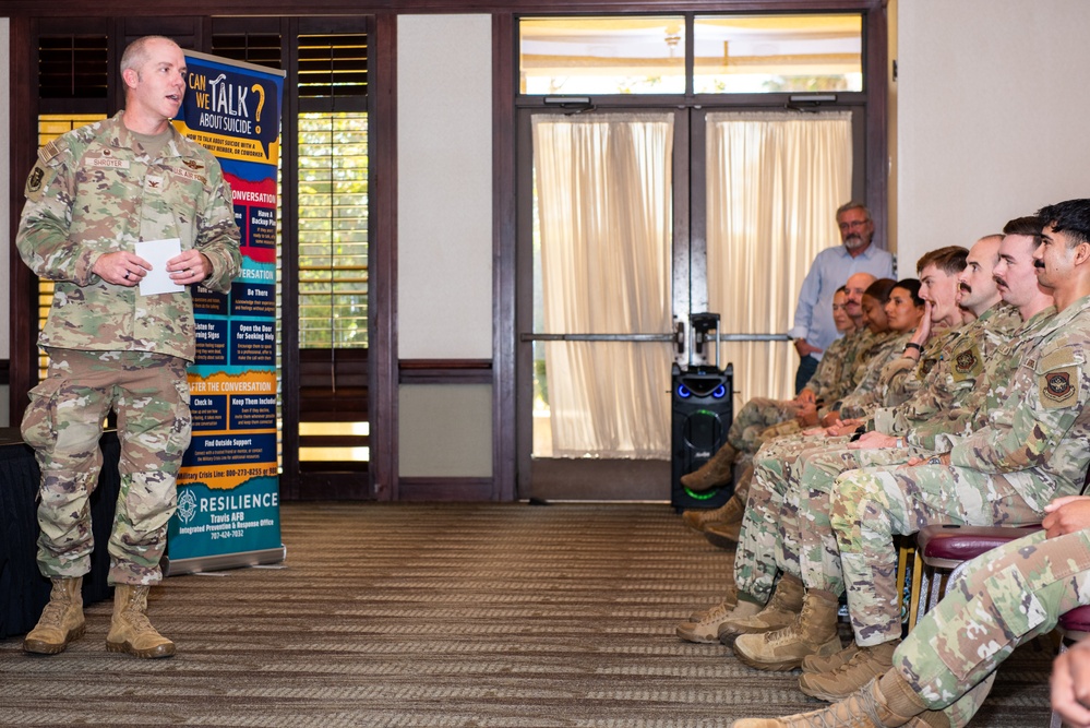 Travis brings ‘1 Degree of Separation’ program to base