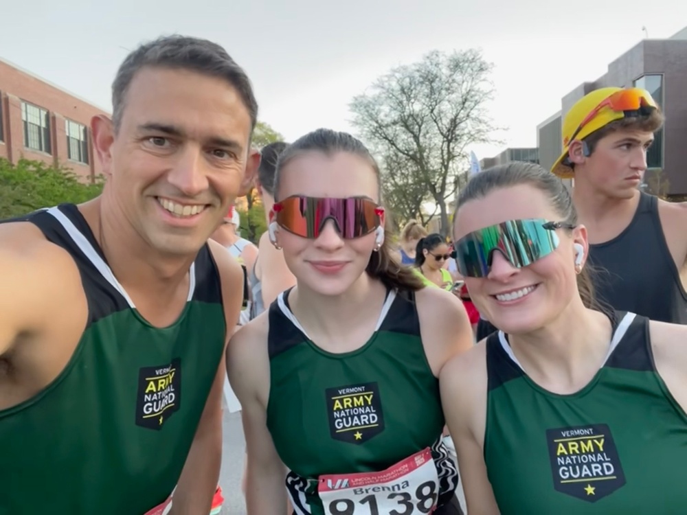 Vermont Army National Guard Marathoners