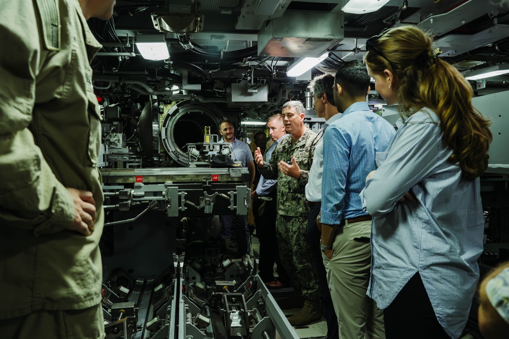 Mr. Adam Yost Visits USS Indiana (SSN 789)