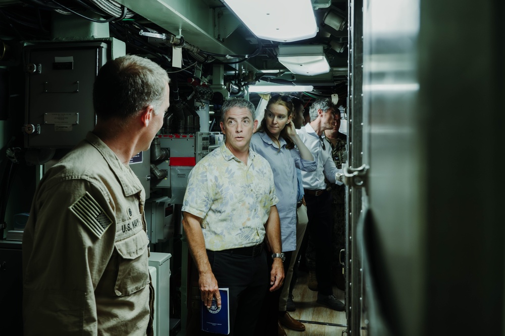 Mr. Adam Yost Visits USS Indiana (SSN 789)
