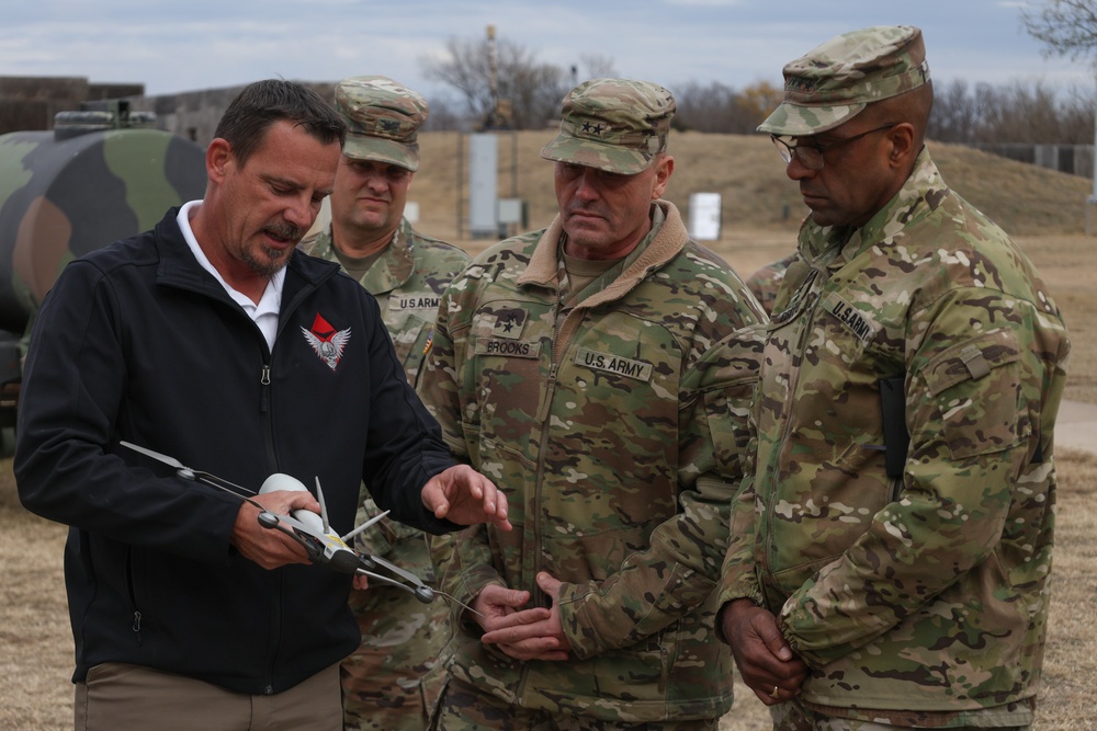 TRADOC Commander Visit Fort Sill