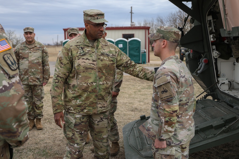 TRADOC Commander Visit Fort Sill