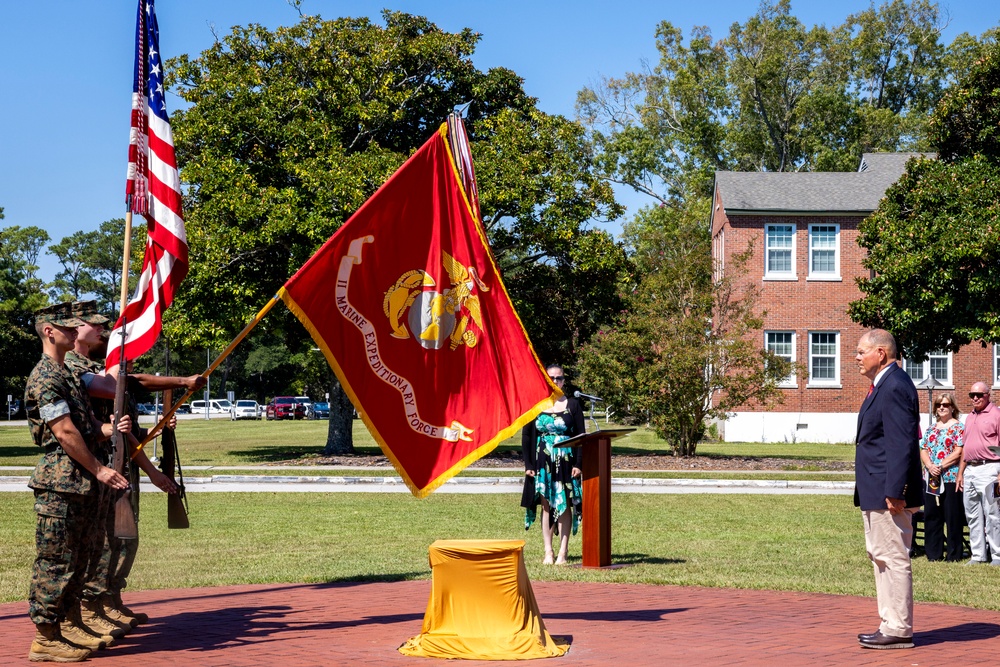 II Marine Expeditionary Force Chief of Protocol Retires after 27 years of service