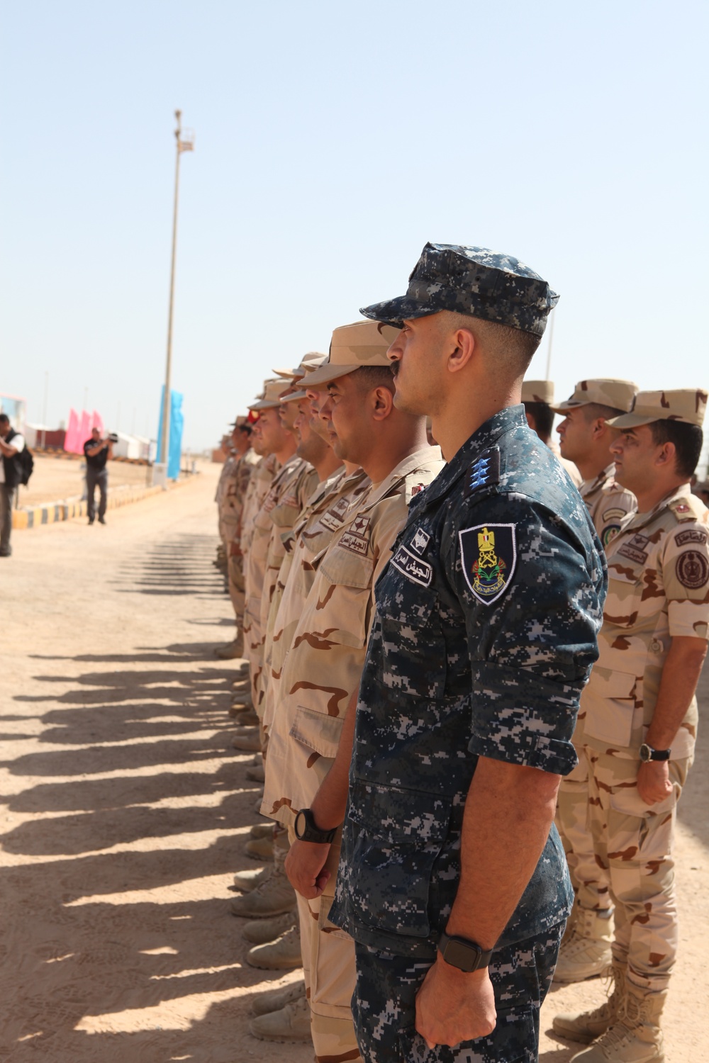 U.S. Marine Officer Promoted in Alexandria During Bright Star 2025, Symbolizing U.S.-Egyptian Friendship