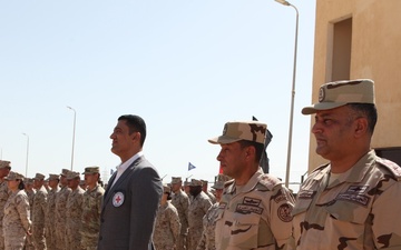 U.S. Marine Officer Promoted in Alexandria During Bright Star 2025, Symbolizing U.S.-Egyptian Friendship