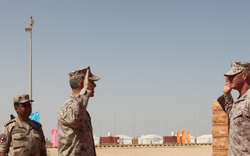 U.S. Marine Officer Promoted in Alexandria During Bright Star 2025, Symbolizing U.S.-Egyptian Friendship