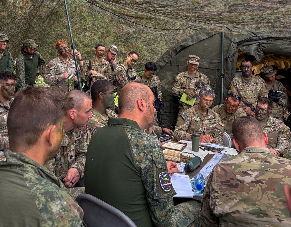 2nd Cavalry Regiment Operations Order Brief Saber Junction 25