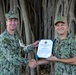 MU2 Caton Receives Certificate of Reenlistment