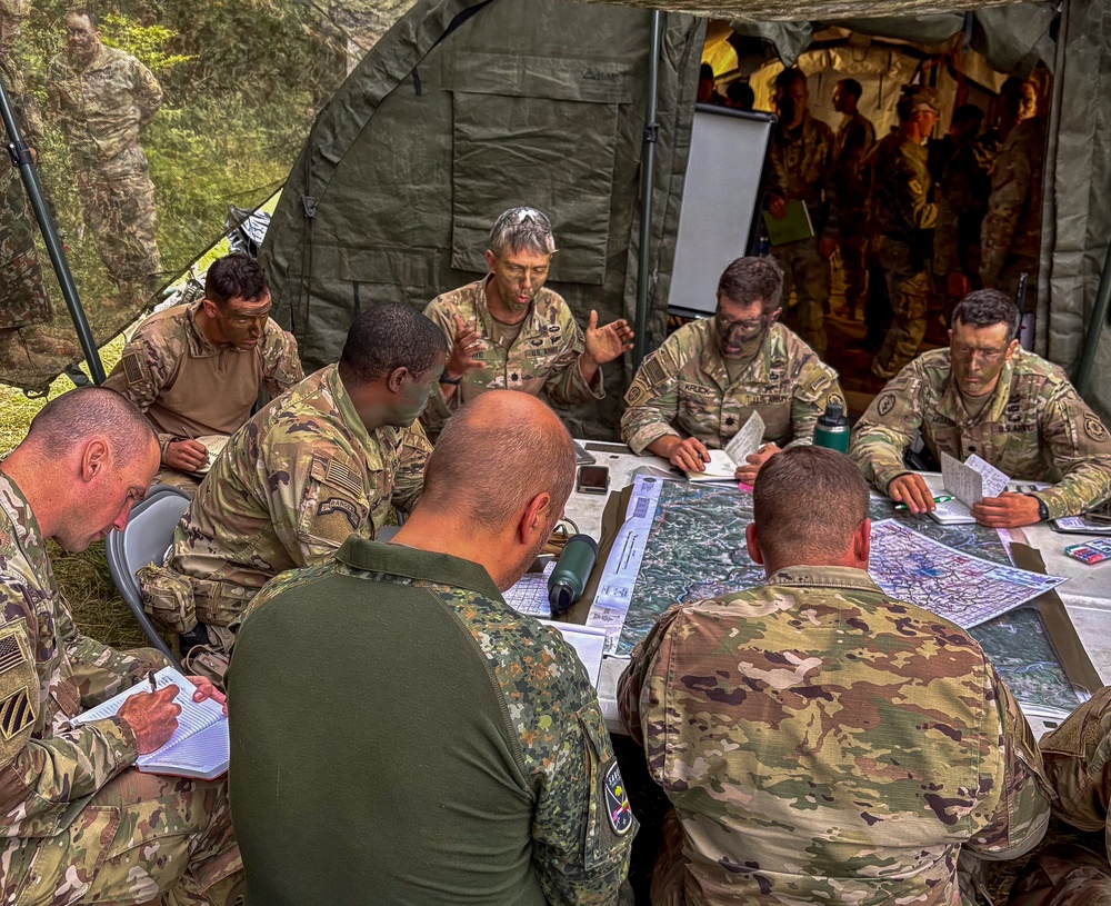 2nd Cavalry Regiment Operations Order Brief Saber Junction 25