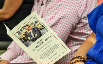 Marine Corps Logistics Command Honors Chris Berry with Dedication