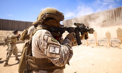 Marines with FASTCENT, partner nations service members participate in live-fire exercise during BRIGHT STAR 25 [Image 2 of 13]