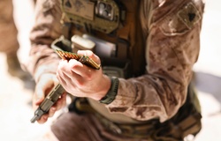 Marines with FASTCENT, partner nations service members participate in live-fire exercise during BRIGHT STAR 25 [Image 9 of 13]