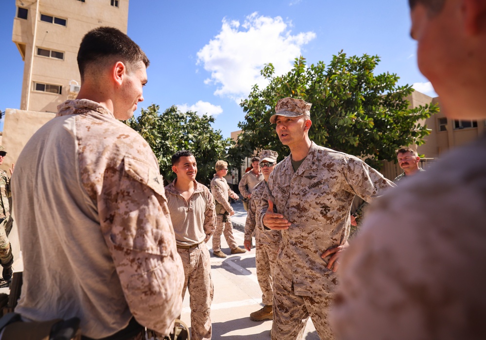 Marines with FASTCENT, Egyptian and Saudi special operations forces train during BRIGHT STAR 25