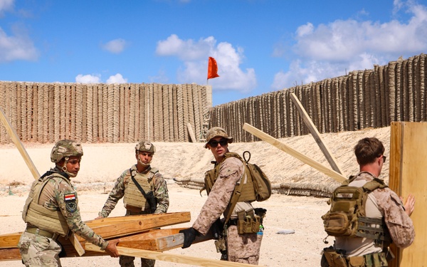 Marines with FASTCENT, Egyptian and Saudi special operations forces train during BRIGHT STAR 25