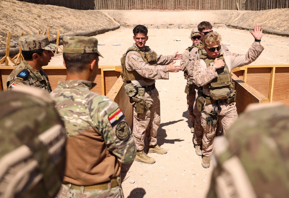 Marines with FASTCENT, Egyptian and Saudi special operations forces train during BRIGHT STAR 25