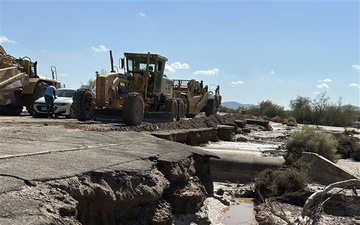 U.S. Army Yuma Proving Ground recovers from monsoon damage
