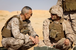 U.S. Marines with 4th Combat Engineer Battalion, 4th Marine Division and Egyptian Solders train at a demolition range for BRIGHT STAR 25 [Image 2 of 10]