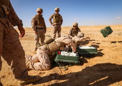 U.S. Marines with 4th Combat Engineer Battalion, 4th Marine Division and Egyptian Solders train at a demolition range for BRIGHT STAR 25 [Image 5 of 10]