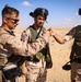U.S. Marines with 4th Combat Engineer Battalion, 4th Marine Division and Egyptian Solders train at a demolition range for BRIGHT STAR 25
