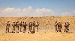 U.S. Marines with 4th Combat Engineer Battalion, 4th Marine Division conduct pistol, grenade range during BRIGHT STAR 25 [Image 5 of 12]