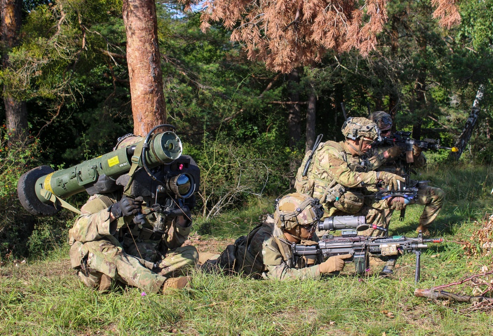 2CR Javelin and Drone Hunter Killer Team at Saber Junction 25