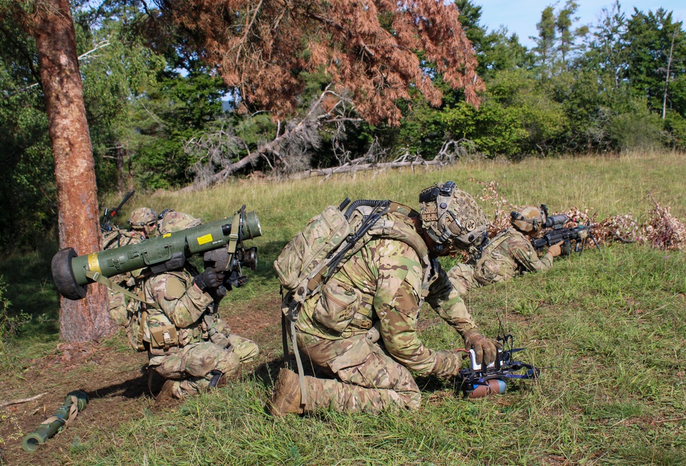 2CR Javelin and Drone Hunter Killer Team at Saber Junction 25