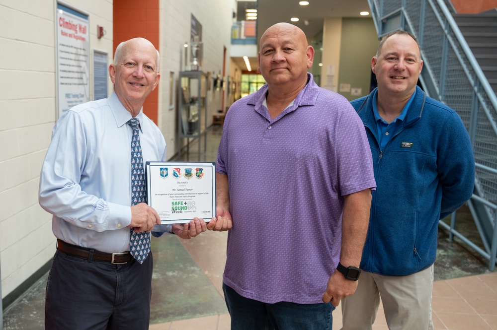 Officials present Safe + Sound Week recognition