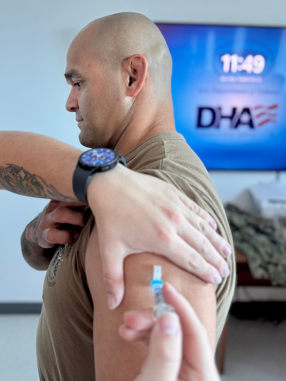 Flu Vaccination Clinic Strengthens Hospital Readiness