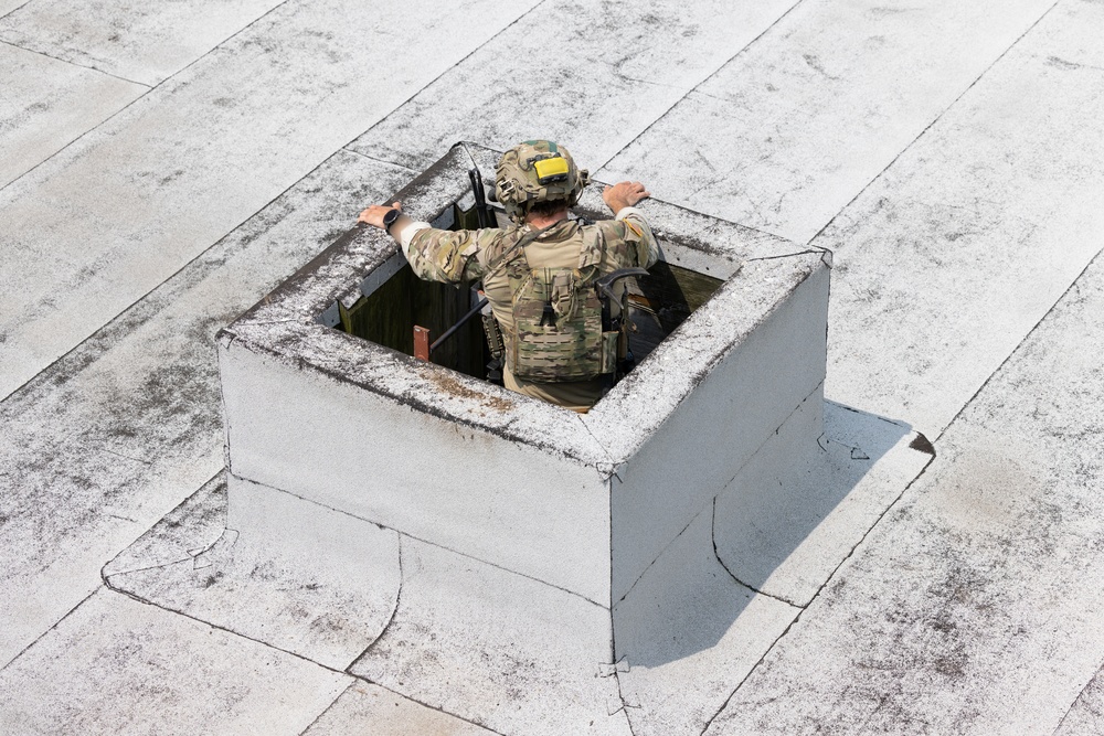 Special Forces Urban Operation Training