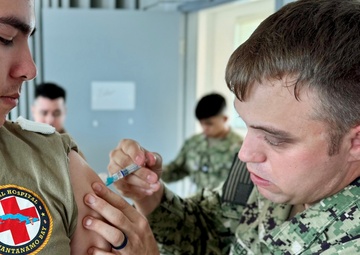 Flu Vaccination Clinic Strengthens Hospital Readiness