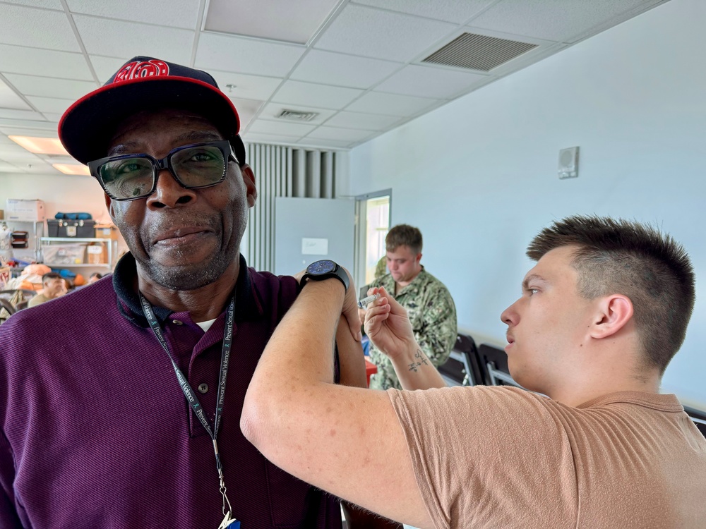 Flu Vaccination Clinic Strengthens Hospital Readiness