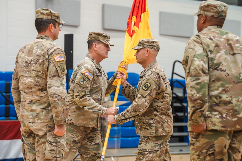 164th ADA conducts change of command ceremony