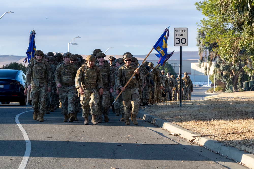 821st CRG Ruck March
