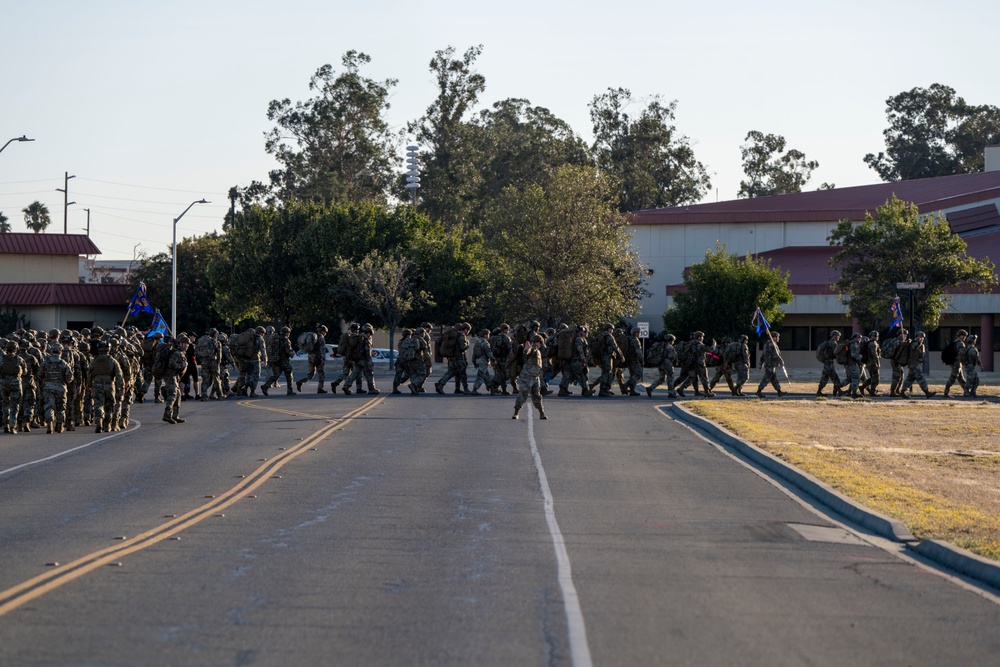 821st CRG Ruck March