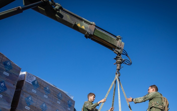 83rd CSSB Coordinates Resupply Missions During Saber Junction 2025