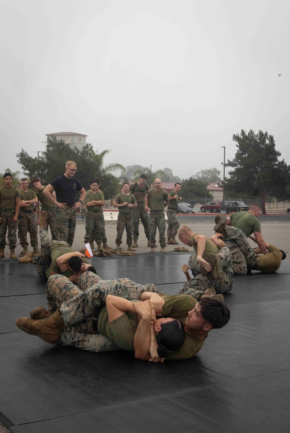 9th Communications Battalion conduct MCMAP