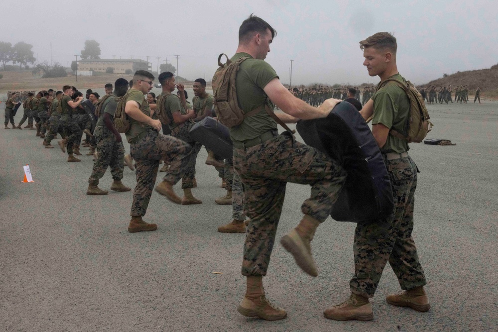 9th Communications Battalion conduct MCMAP