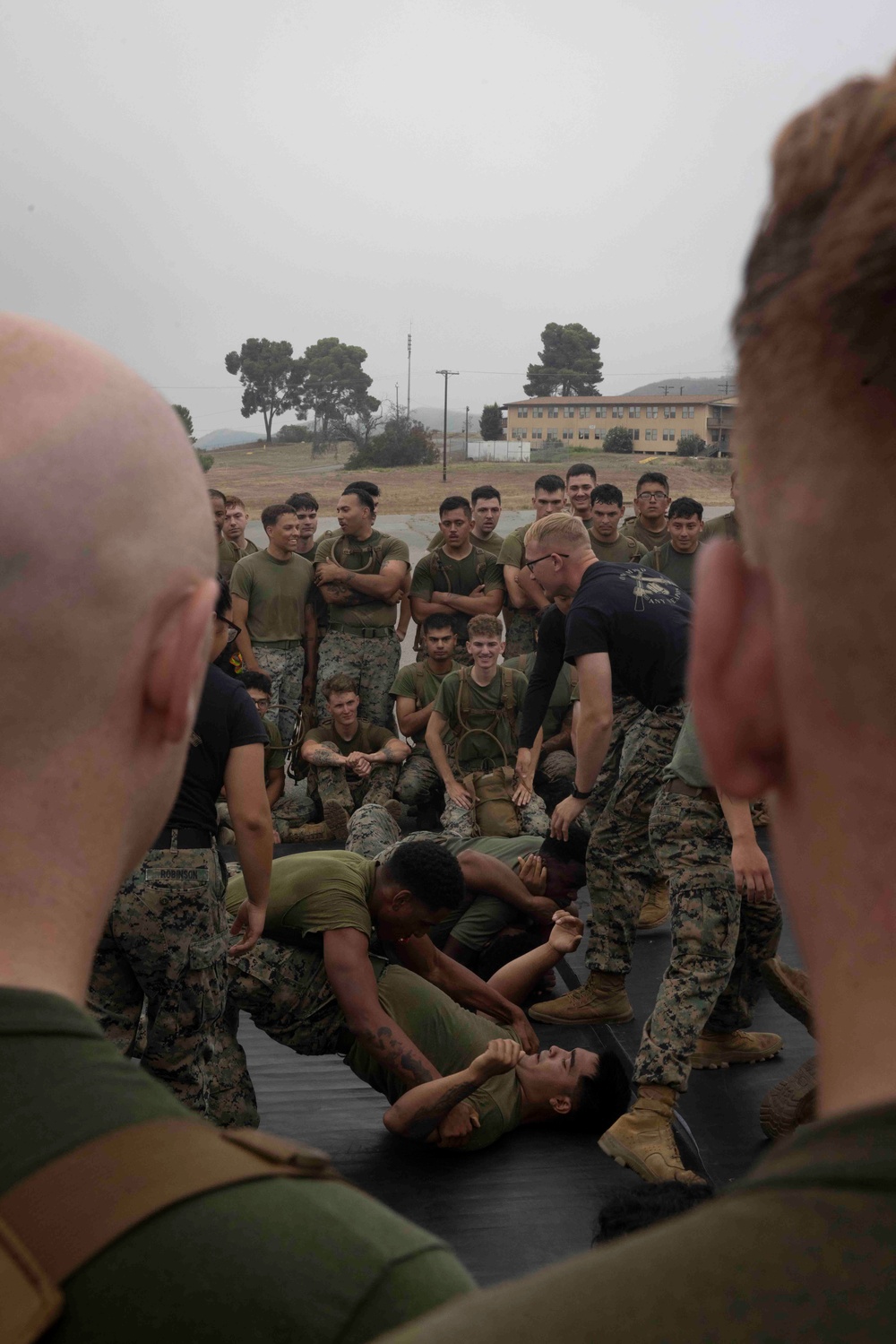 9th Communications Battalion conduct MCMAP