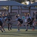 The All-Marine Corps Women’s Rugby team competes on MCAS Miramar