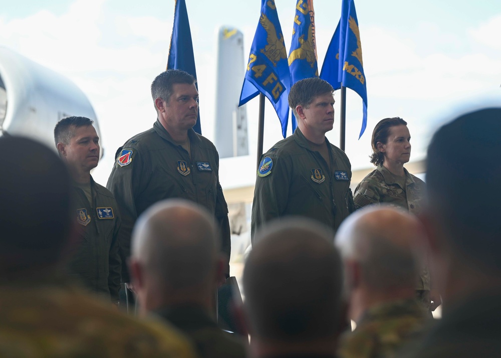 924th Fighter Group Inactivation Ceremony