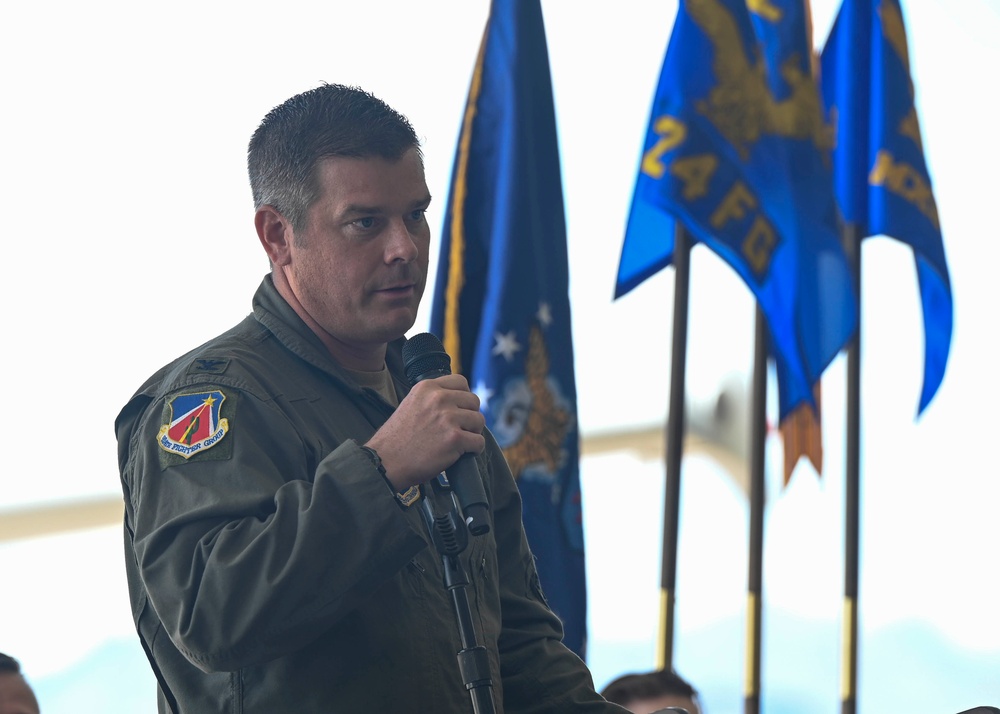 924th Fighter Group Inactivation Ceremony