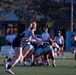 The All-Marine Corps Women’s Rugby team competes on MCAS Miramar