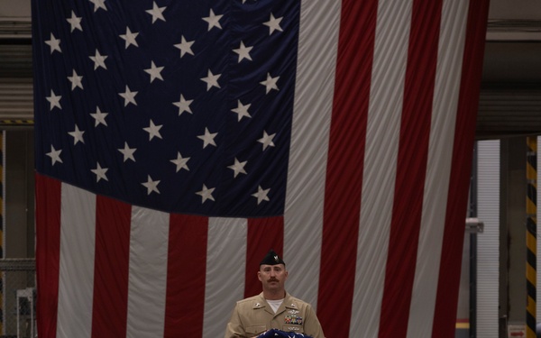 Petty Officer 1st Class Young retires after 20 years of service