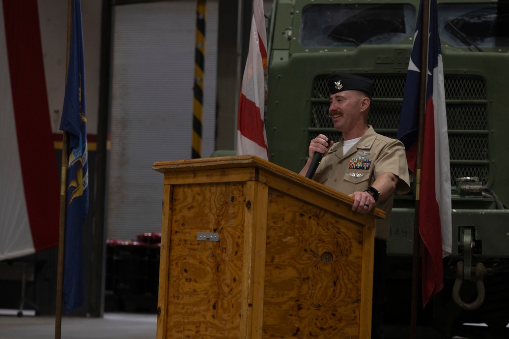 Petty Officer 1st Class Young retires after 20 years of service