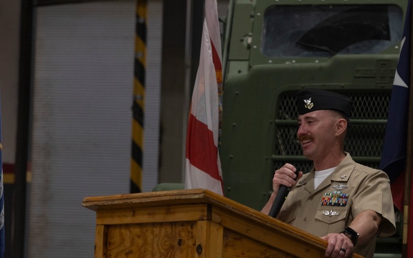 Petty Officer 1st Class Young retires after 20 years of service