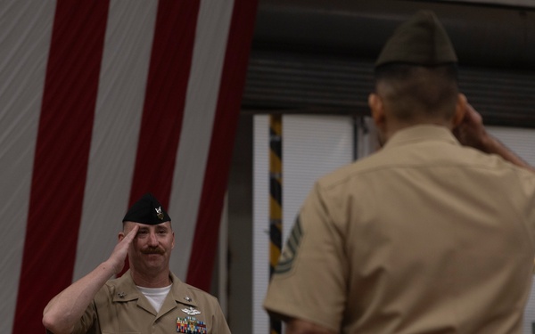 Petty Officer 1st Class Young retires after 20 years of service