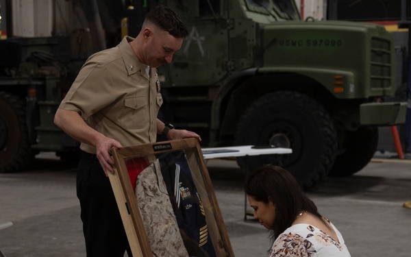 Petty Officer 1st Class Young retires after 20 years of service