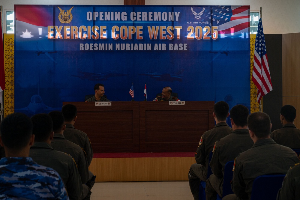 Exercise Cope West 25 kicks off with opening ceremony