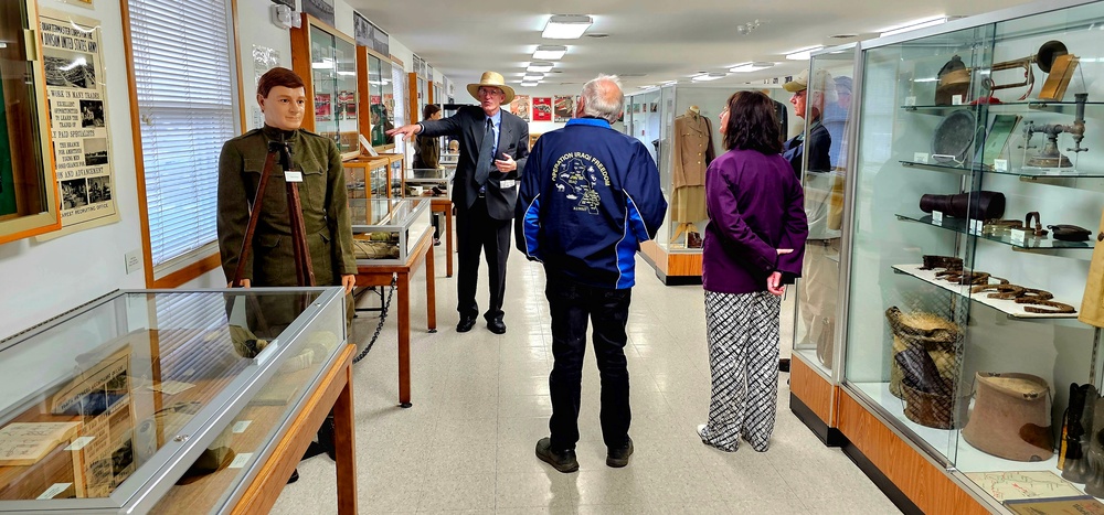 2025 RAD visitors stop at Fort McCoy Commemorative Area; review Army history, heritage
